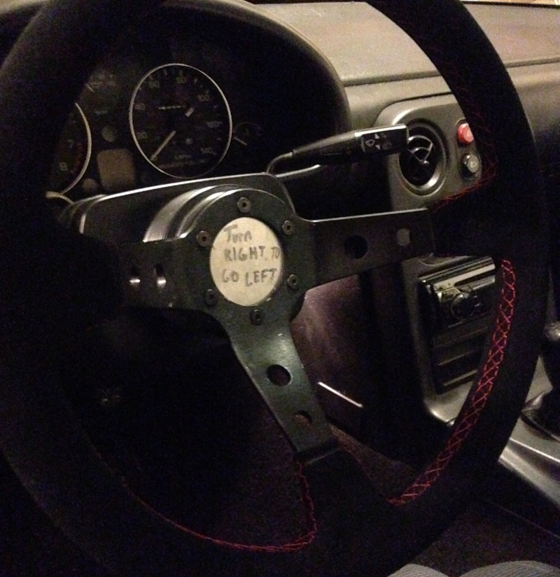 Illustration for article titled How to upgrade a steering wheel in (an undetermined number) easy steps